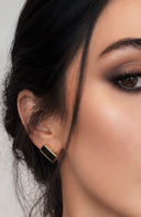 Black Onyx Stud Earrings