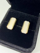 Shop the Blanka Stud Earrings featuring natural white sugar druzy stone and 18k gold-plated brass. Elegant, lightweight earrings designed for everyday luxury.