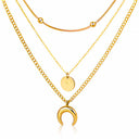 ONYX Celestia Layered Necklace