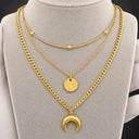 ONYX Celestia Layered Necklace